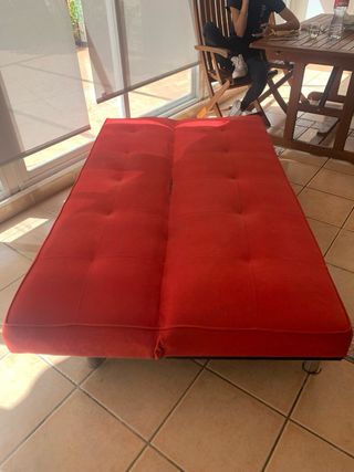Sofá Cama Rojo
