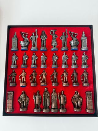 Ajedrez metálico edición especial País Vasco