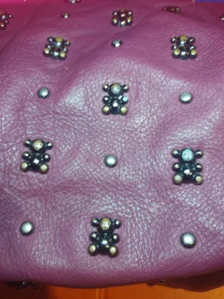 Bolso Tous Burdeos con Tachuelas bubble