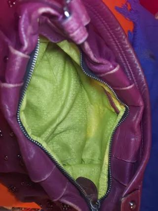 Bolso Tous Burdeos con Tachuelas bubble