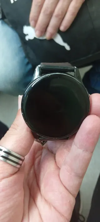 Reloj Puma Digital Negro y Plateado