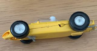 Scalextric Exin Ferrari Doble Guía Amarillo