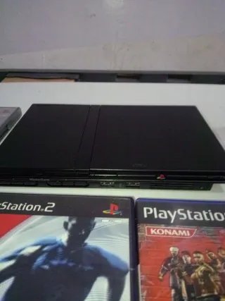Ps2 +Lote de Videojuegos PlayStation 2