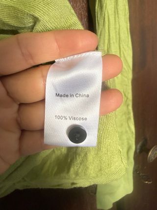 bnb Camisola de malha fina verde macia e delicada