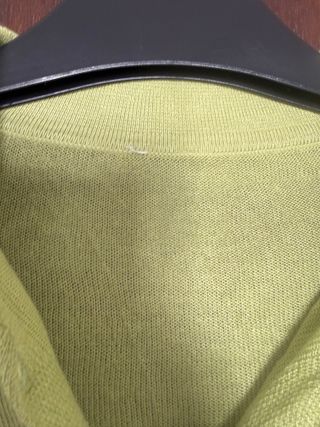 bnb Camisola de malha fina verde macia e delicada
