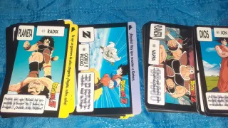 Set Carte vintage serie Dragon Ball Z bandai 1993