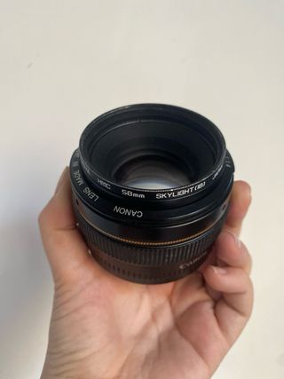 Objetivo Canon EF 50mm f/1.4