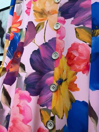 Vestido Flamenca Estampado Flores