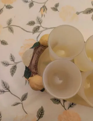 Set 6 Bicchierini + Poggia Bicchieri Limoncello