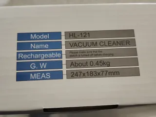 Aspirapolvere portatile aspirabriciole nuovo