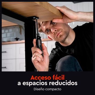 Destornillador Eléctrico 3.6V Inalámbrico 1.2NM