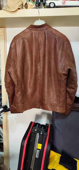 Chaqueta de cuero Vera Pelle Marrón