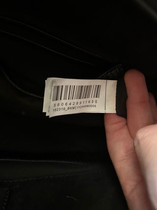 Bolso shopper Parfois negro, para portátil