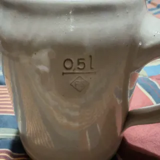 Boccale birra vintage Dusseldorf collezione