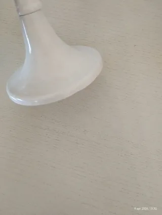 Candelabro bianco 5 bracci