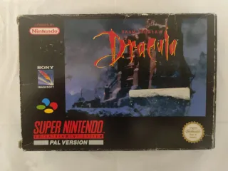 Juego de snes Bram Stoker's Drácula super Nintendo