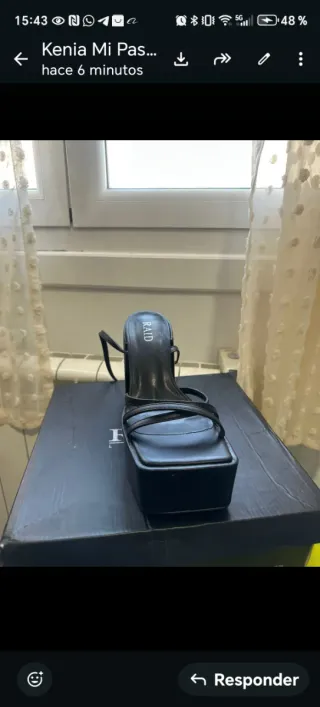 Botas de cuero burdeos talla 37