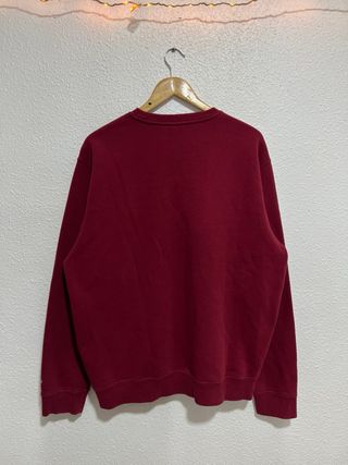 Sudadera Supreme x Nike Burgundy Talla L