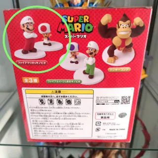 Super Mario Standard Figure 2 Mario Fire & Kinopio
