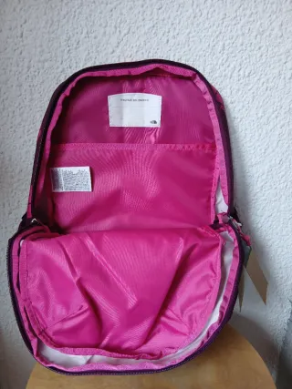 Mochila The North Face Morada y Rosa