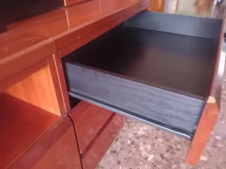 Mueble de salón madera de bubinga