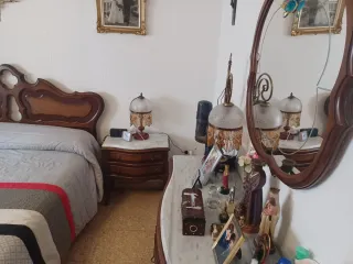 Juego de 2 lámparas de mesa y lámpara de techo
