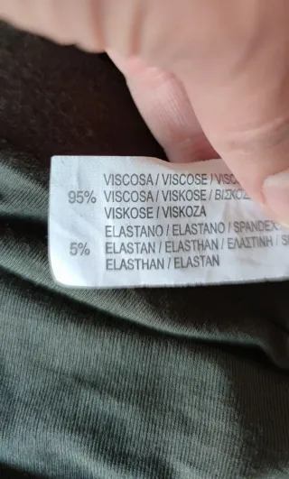 Leggings Bershka mujer bajo fruncido Talla M