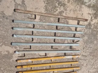 Soportes barandilla obra