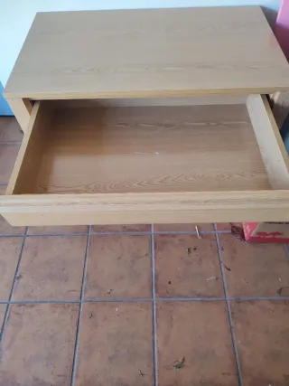 Cajonera de madera para armario de madera de roble