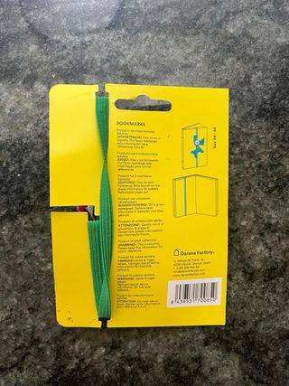 Marcador de páginas de peluche