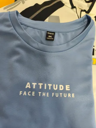 Camiseta Azul Tallas Grandes XXXL