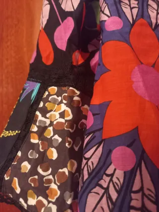 Camisa estampada multicolor