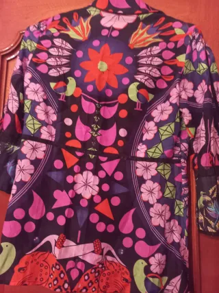 Camisa estampada multicolor