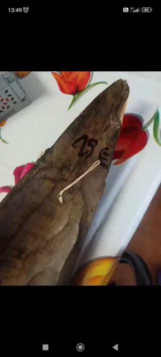 Maschera tribale africana in legno