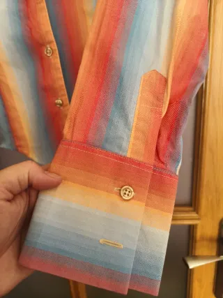 Camisa Cold Alaska Talla S Rayas