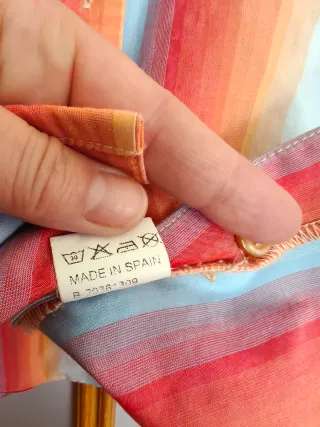 Camisa Cold Alaska Talla S Rayas