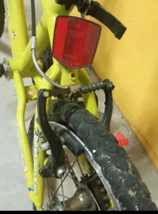 Bicicleta Orbea infantil amarilla