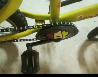 Bicicleta Orbea infantil amarilla