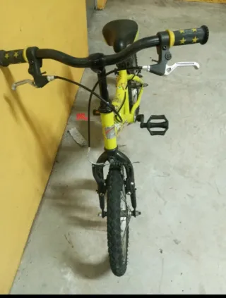 Bicicleta Orbea infantil amarilla