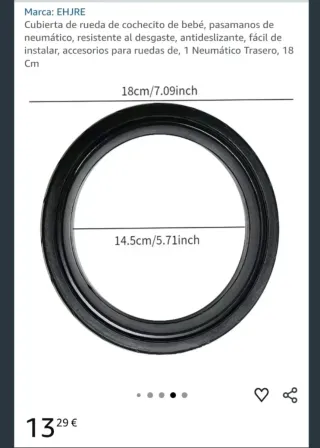 Neumático Carro Bebé