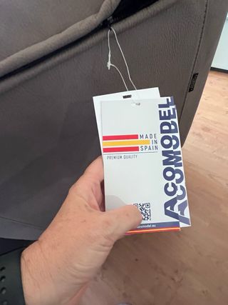 Sillón Acomodel 2 motores color taupé.