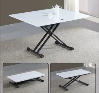 Mesa elevable y extensible 195€.
