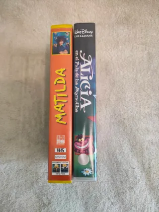 LOTE VHS - Matilda + Alicia País de las Maravillas