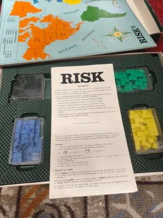Juego de mesa Risk años 80 vintage