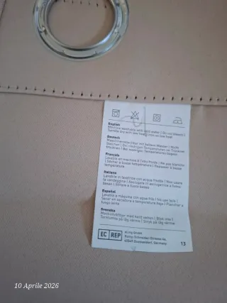 Tende oscuranti beige 140x200 cm