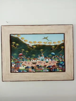 Cuadro Pintura Artista Gonzalo Emdara Cro