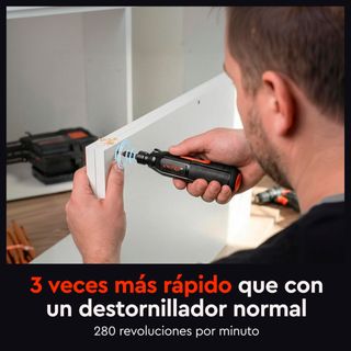 Kit Destornillador 3.6V 1.2NM + Linterna LED USB-C