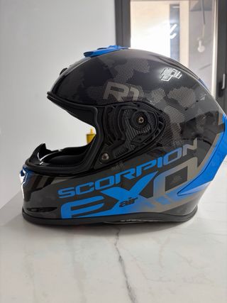 Casco Scorpion Exo R1 Air Azul