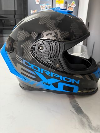 Casco Scorpion Exo R1 Air Azul