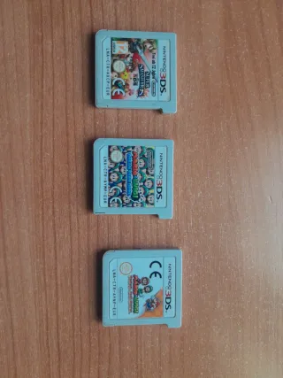 Pack 3 Juegos Mario Nintendo 3DS